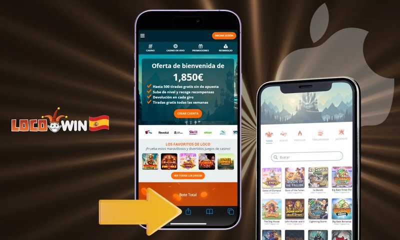 Locowin app in Spain